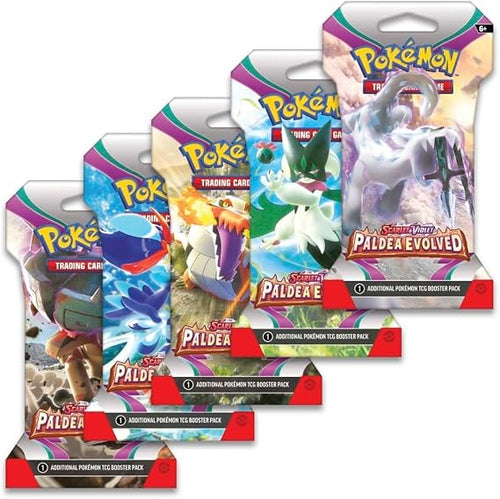 Pokémon TCG: Scarlet & Violet – Paldea Evolved Sleeved Booster