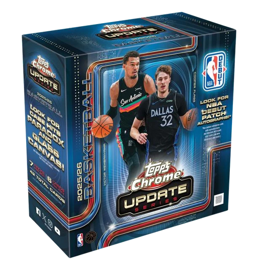 Topps Chrome Updates NBA Basketball 2025/26 - Mega Box