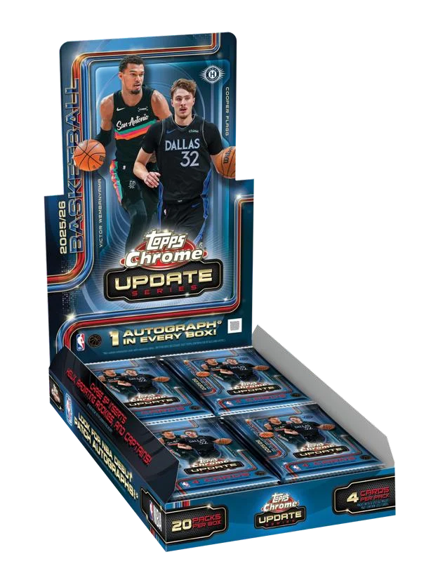 Topps Chrome Updates NBA Basketball 2025/26 - Hobby Box
