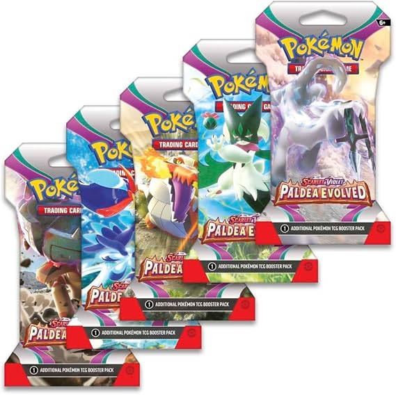 Pokémon TCG: Scarlet & Violet – Paldea Evolved Sleeved Booster