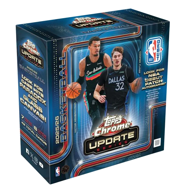 Topps Chrome Updates NBA Basketball 2025/26 - Mega Box