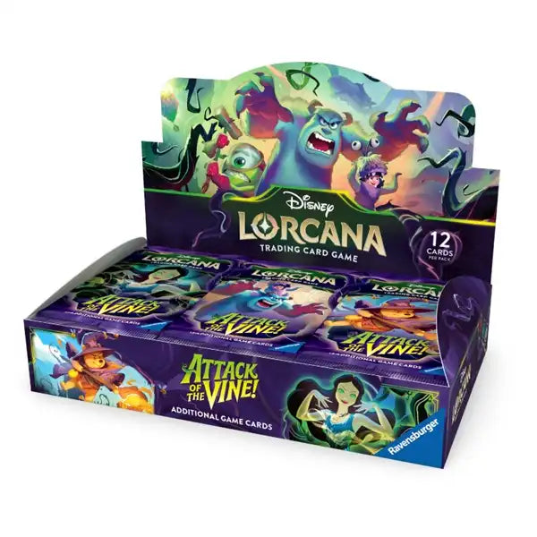 Disney Lorcana: Attack of the Vine Booster Display