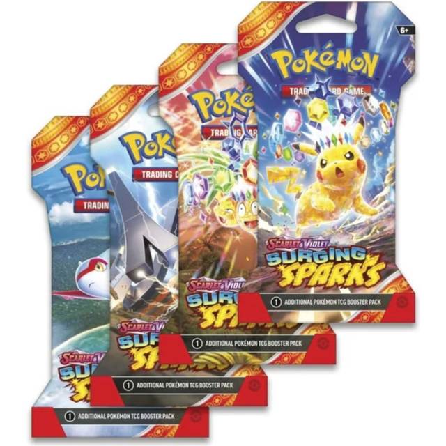 Pokémon TCG: Scarlet & Violet – Surging Sparks Sleeved Booster