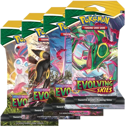 Evolving Skies Sleeved Booster