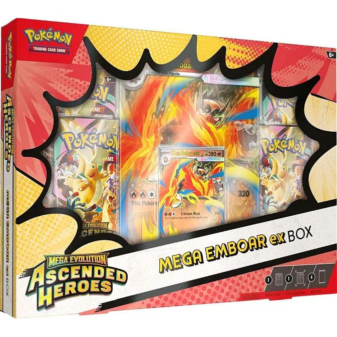 Pokémon TCG: Mega Evolution – Ascended Heroes ex Box