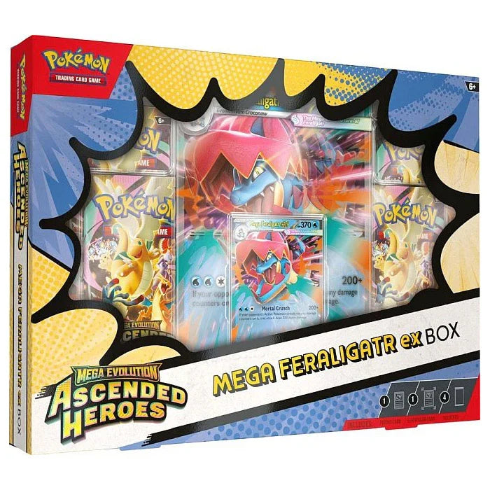 Pokémon TCG: Mega Evolution – Ascended Heroes ex Box